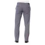Trussardi Jeans Blue Cotton Men Trouser 2