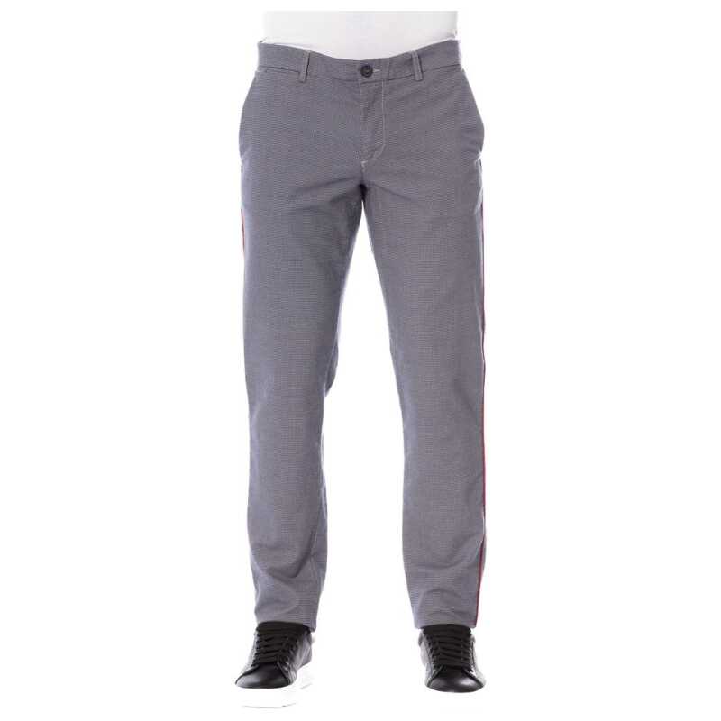 Trussardi Jeans Blue Cotton Men&#8217;s Trouser, theFeinheit