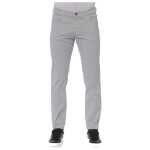 Trussardi Jeans Gray Cotton Men Jeans 3