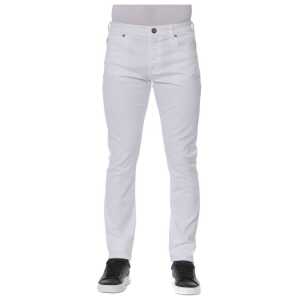 Trussardi Jeans White Cotton Men Jeans 3