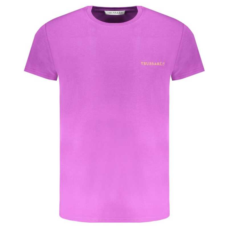 Trussardi Purple Cotton T-Shirt, theFeinheit