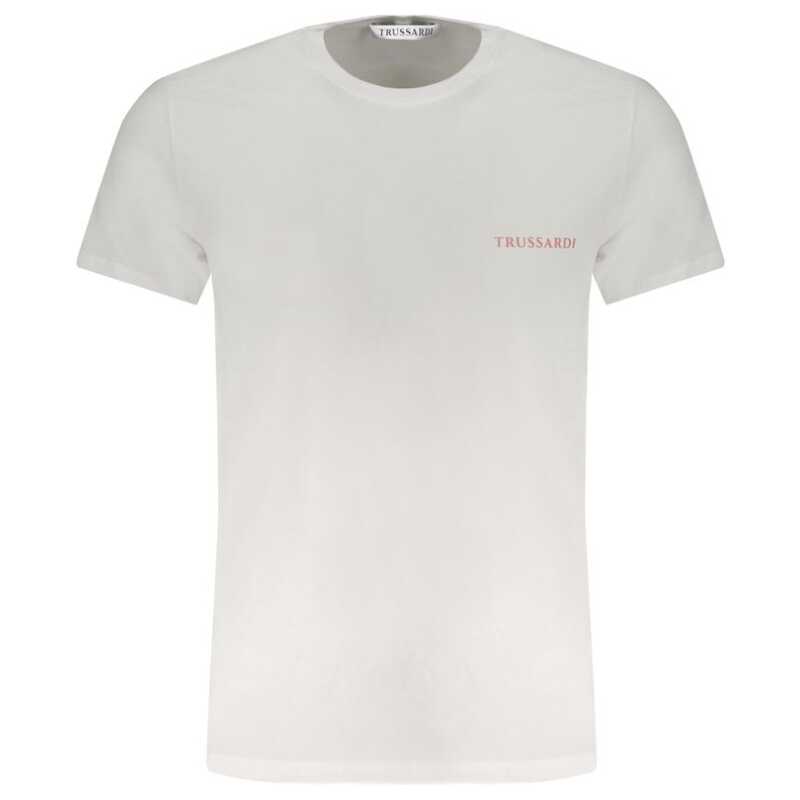 Trussardi White Cotton T-Shirt, theFeinheit