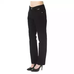 Ungaro Fever Black Cotton Women Pant