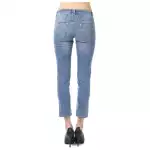 Ungaro Fever Light Blue Cotton Women Capri Jean 2