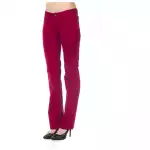 Ungaro Fever Red Cotton Women Pants