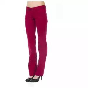 Ungaro Fever Red Cotton Women Pants