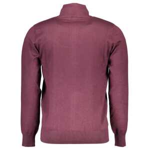 Us Grand Polo Red Nylon Sweater 2