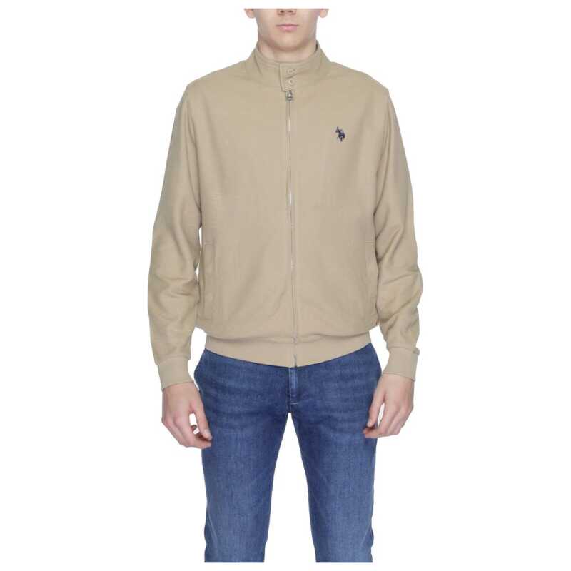 U.S. POLO ASSN. Beige Cotton Jackets &amp; Coat, theFeinheit