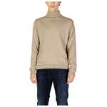 Us Polo Assn Beige Cotton Turtleneck