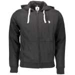 Us Polo Assn Black Cotton Men Sweater