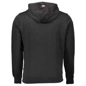 Us Polo Assn Black Cotton Men Sweater