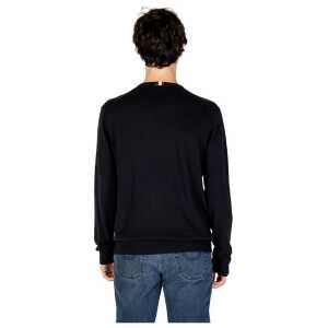 Us Polo Assn Black Cotton Sweater