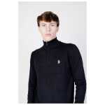 Us Polo Assn Black Cotton Sweater 8