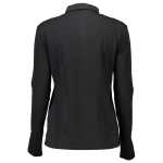 Us Polo Assn Black Cotton Women Polo Shirt