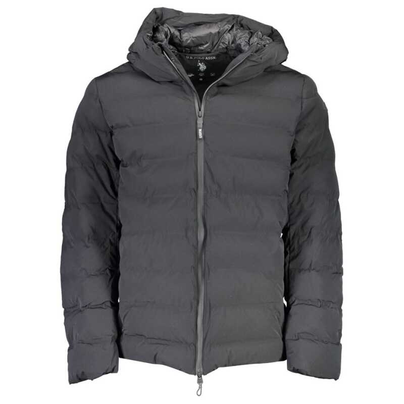 U.S. POLO ASSN. Black Elastane Mens Jacket, theFeinheit