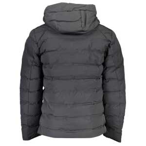 Us Polo Assn Black Elastane Mens Jacket