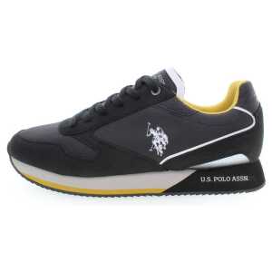 Us Polo Assn Black Polyester Sneaker 16
