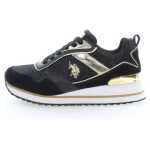 Us Polo Assn Black Polyester Sneaker 9