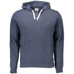 Us Polo Assn Blue Cotton Men Sweater