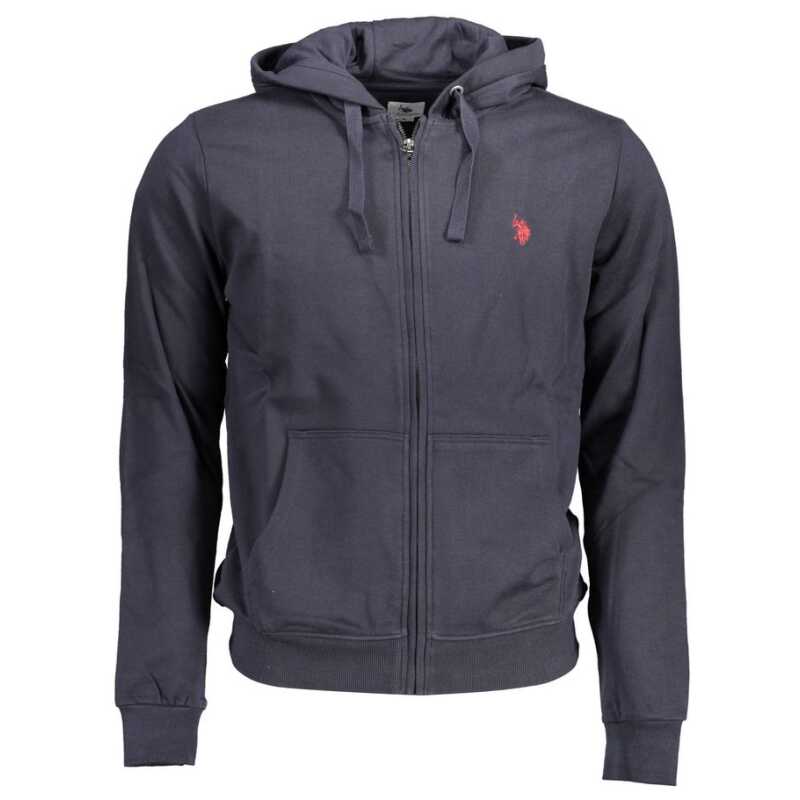 U.S. POLO ASSN. Blue Cotton Men Sweater, theFeinheit