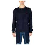 Us Polo Assn Blue Cotton Sweater 5
