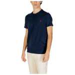 Us Polo Assn Blue Cotton T Shirt 2