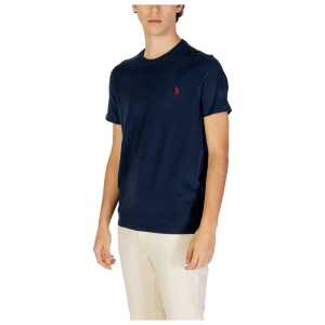 Us Polo Assn Blue Cotton T Shirt 2