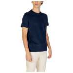 Us Polo Assn Blue Cotton T Shirt 4