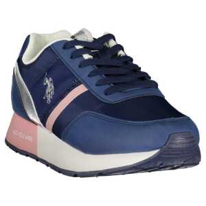 Us Polo Assn Blue Nylon Sneaker 2