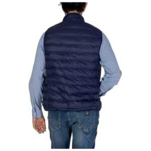 Us Polo Assn Blue Polyamide Sleveless Jacket 2