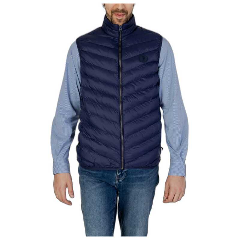 U.S. POLO ASSN. Blue Polyamide Sleveless Jacket, theFeinheit