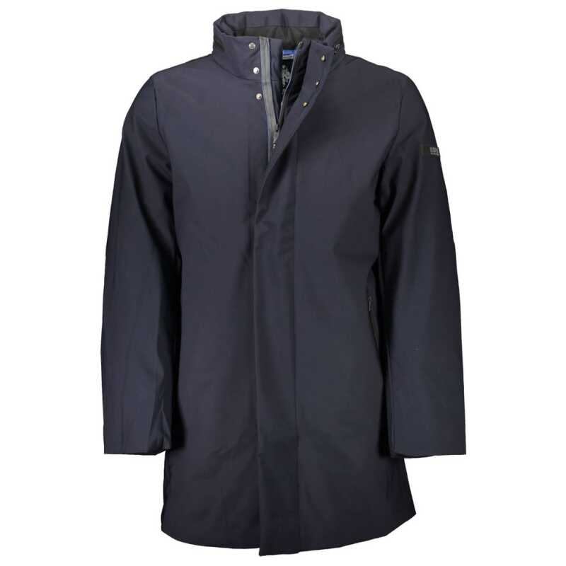 U.S. POLO ASSN. Blue Polyester Men Jacket, theFeinheit