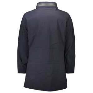 Us Polo Assn Blue Polyester Men Jacket