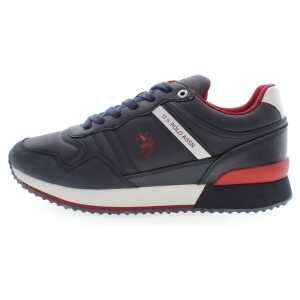 Us Polo Assn Blue Polyester Sneaker 10