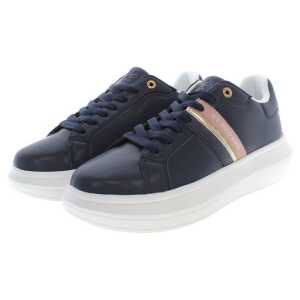 Us Polo Assn Blue Polyester Sneaker 22