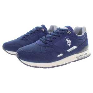 Us Polo Assn Blue Polyester Sneaker 25