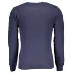Us Polo Assn Blue Wool Men Sweater
