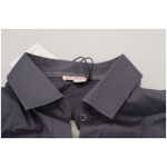 Us Polo Assn Elegant Gray Long Sleeve Polo Top 5