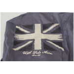 Us Polo Assn Elegant Gray Long Sleeve Polo Top 6