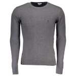 Us Polo Assn Gray Cotton Men Sweater 2