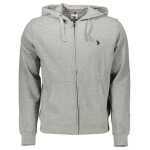 Us Polo Assn Gray Cotton Men Sweater 4