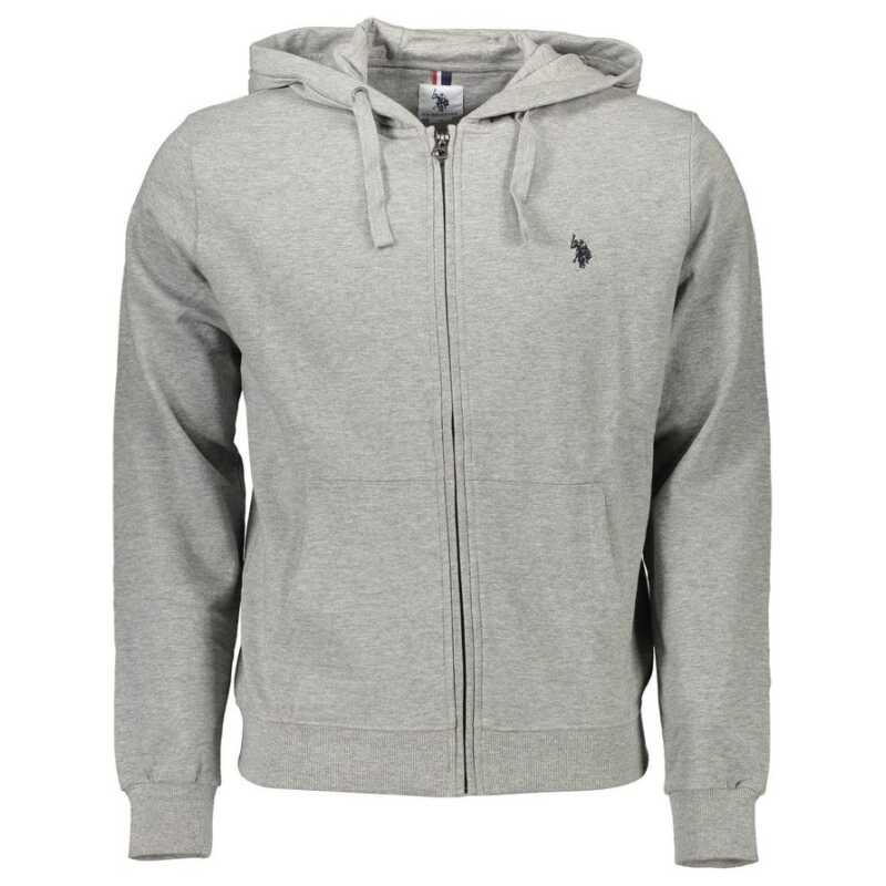 U.S. POLO ASSN. Gray Cotton Men Sweater, theFeinheit