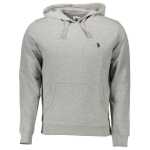 Us Polo Assn Gray Cotton Men Sweater 6