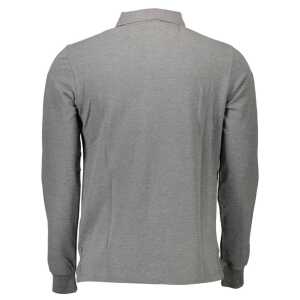 Us Polo Assn Gray Cotton Polo Shirt 2