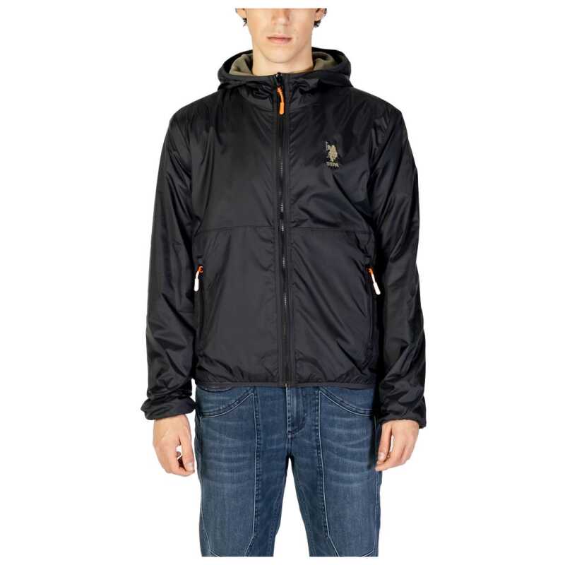 U.S. POLO ASSN. Gray Polyamide Jackets &amp; Coat, theFeinheit