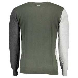 Us Polo Assn Gray Wool Men Sweater