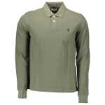 Us Polo Assn Green Cotton Men Polo Shirt 2