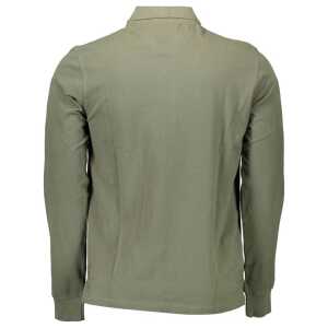 Us Polo Assn Green Cotton Men Polo Shirt