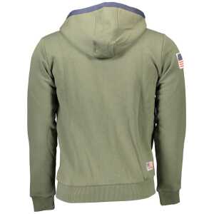 Us Polo Assn Green Cotton Men Sweater 4
