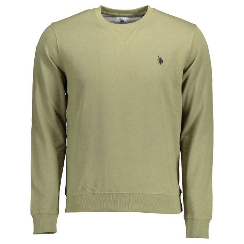 U.S. POLO ASSN. Green Cotton Men Sweater, theFeinheit